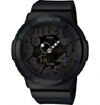 Casio Women's BGA131-1B Baby-G Ultra-Violet LED Black Watch Casio Women's BGA131-1B Baby-G Ultra-Violet LED Black Watch
