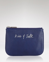 Forget the kiss, this little Rebecca Minkoff leather pouch is the wish on our list. Forget the kiss, this little Rebecca Minkoff leather pouch is the wish on our list.
