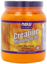 NOW Foods Creatine Powder, 2.2 Pounds NOW Foods Creatine Powder, 2.2 Pounds