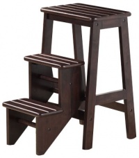 Folding Step Stool - Cappuccino(24) Folding Step Stool - Cappuccino(24)