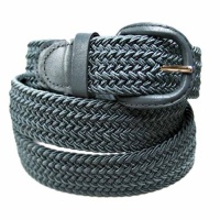 Gray Braided Elastic Stretch Belt Gray Braided Elastic Stretch Belt