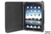 Acase Premium Leather Slimline Carrying Case for Apple iPad and HP TouchPad (Black)