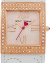 Betsey Johnson Women's BJ00079-03 White Bangle Bracelet Watch