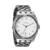 Nixon Monopoly Watch White, One Size Nixon Monopoly Watch White, One Size