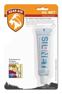 McNett Gear Aid SilNet Silicone Seam Sealer Tube (1.5 -Ounce) McNett Gear Aid SilNet Silicone Seam Sealer Tube (1.5 -Ounce)