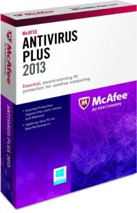 McAfee Antivirus Plus 1PC 2013 McAfee Antivirus Plus 1PC 2013