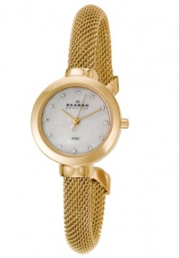 Skagen Women's 107SGCG White Mother-Of-Pearl Watch Skagen Women's 107SGCG White Mother-Of-Pearl Watch