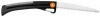 Fiskars 9258 10-Inch Power Tooth Sliding Pruning Saw with Carabiner Clip