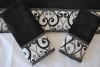 Sherry Kline Abingdon Black 3-piece Decorative Towels