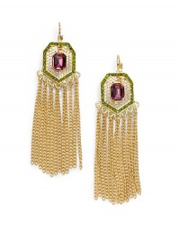THE LOOKDrop silhouetteCrystal accentsFringe chain detailsGoldtone settingLatch backTHE MEASUREMENTLength, about 3.5ORIGINImported THE LOOKDrop silhouetteCrystal accentsFringe chain detailsGoldtone settingLatch backTHE MEASUREMENTLength, about 3.5ORIGINImported