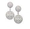 Eliot Danori Earrings, Les Fleurs Round Drop Earrings