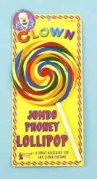 Jumbo Phoney Lollipop Novelty Item (Standard) Jumbo Phoney Lollipop Novelty Item (Standard)