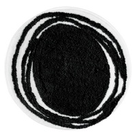 InterDesign Doodle Rug, Black InterDesign Doodle Rug, Black