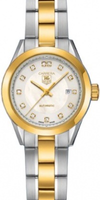 TAG Heuer Women's WV2450BD0797 Carrera Automatic Mother-Of-Pearl Dial Watch TAG Heuer Women's WV2450BD0797 Carrera Automatic Mother-Of-Pearl Dial Watch