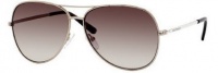 Emporio Armani EA9817/S Sunglasses - 0216 Light Gold Ivory (CC Brown Gradient Lens) - 58mm Emporio Armani EA9817/S Sunglasses - 0216 Light Gold Ivory (CC Brown Gradient Lens) - 58mm