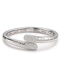An easy shot of sparkle that makes every outfit a little more glamorous - this crystal-set bangle from Nadri goes everywhere (and looks great doing it.) An easy shot of sparkle that makes every outfit a little more glamorous - this crystal-set bangle from Nadri goes everywhere (and looks great doing it.)