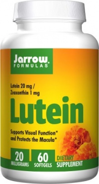 Jarrow Formulas Lutein, 20 mg, 60 Count Jarrow Formulas Lutein, 20 mg, 60 Count