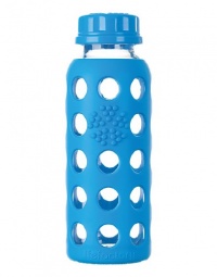 Lifefactory 9-Ounce Glass Beverage Bottle, Ocean Lifefactory 9-Ounce Glass Beverage Bottle, Ocean