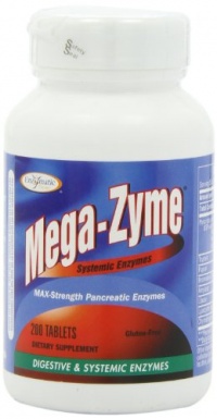 Enzymatic Therapy Mega-zyme, 200 Tablets Enzymatic Therapy Mega-zyme, 200 Tablets