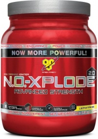 BSN N.O.-Xplode 2.0 Advanced Strength, Lemonade, 2.48 lbs BSN N.O.-Xplode 2.0 Advanced Strength, Lemonade, 2.48 lbs