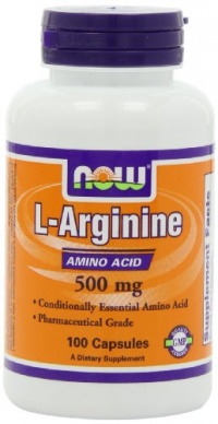 NOW Foods L-Arginine 500mg, 100 Capsules NOW Foods L-Arginine 500mg, 100 Capsules