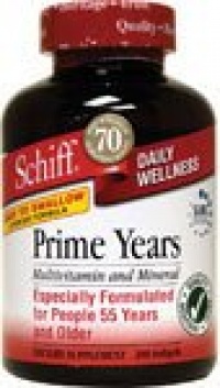 Schiff Prime Years Multivitamins, 200 Count Schiff Prime Years Multivitamins, 200 Count
