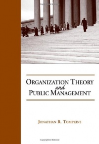 Organization Theory and Public Management Organization Theory and Public Management