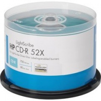 HP Lightscribe CD-R 52X 700MB 50-PK HP Lightscribe CD-R 52X 700MB 50-PK