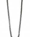 Sterling Silver Box Chain, 2mm Wide Approx., 20 Inches Long