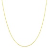 14 Karat Yellow Gold 0.7-mm Round Cable Chain (16 Inch)