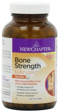New Chapter Bone Strength Tiny Tablets, 240 Count New Chapter Bone Strength Tiny Tablets, 240 Count