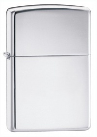 Zippo High Polish Chrome Pocket Lighter Zippo High Polish Chrome Pocket Lighter