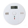 LCD CO Carbon Monoxide Detector Alarm Sensor-White