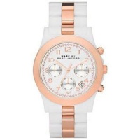 Marc Jacobs Quartz Rose Gold Glitz Ceramic Women's Watch - MBM9508 Marc Jacobs Quartz Rose Gold Glitz Ceramic Women's Watch - MBM9508