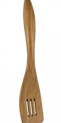 Berard French Olive Wood 12-1/2-Inch Handcrafted Slotted Wood Spatula, Terra Collection Berard French Olive Wood 12-1/2-Inch Handcrafted Slotted Wood Spatula, Terra Collection