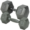 Champion Hex Dumbbell with Ergo Handle