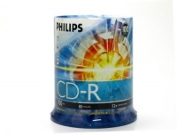 Philips D52N650 52X 700MB CD-R 100PK Philips D52N650 52X 700MB CD-R 100PK