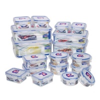 Lock&Lock BPA Free Airtight Container 36-Piece Set/18-Containers, Capacity 40.2 Cups Lock&Lock BPA Free Airtight Container 36-Piece Set/18-Containers, Capacity 40.2 Cups
