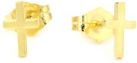 Dogeared Jewels & Gifts It's The Little Things It's The Little Things Simple Gold Cross Earring Studs Dogeared Jewels & Gifts It's The Little Things It's The Little Things Simple Gold Cross Earring Studs