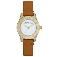 Marc by Marc Jacobs Mini Blade Tan Leather Strap Women's Watch - MBM1219 Marc by Marc Jacobs Mini Blade Tan Leather Strap Women's Watch - MBM1219