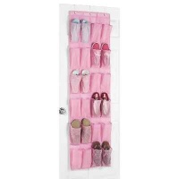Whitmor 6636-1253-PINK Fashion Polypro color Organizer Collection Over-the-Door Shoe Organizer, Pink Whitmor 6636-1253-PINK Fashion Polypro color Organizer Collection Over-the-Door Shoe Organizer, Pink