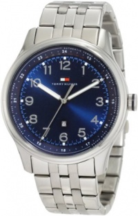 Tommy Hilfiger Men's 1710308 Classic Stainless Steel case and bracelet with blue dial Watch Tommy Hilfiger Men's 1710308 Classic Stainless Steel case and bracelet with blue dial Watch
