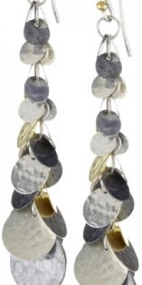 GURHAN Lush Silver with High Karat Gold Accents Cluster Earrings GURHAN Lush Silver with High Karat Gold Accents Cluster Earrings