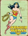 Wonder Woman Retro Metal Tin Sign , 12x16