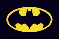 Batman - New Poster (Bat Logo) (Size: 36'' x 24'') Batman - New Poster (Bat Logo) (Size: 36'' x 24'')
