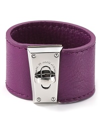 Known for making a statement, MARC BY MARC JACOBS doesn't disappoint with this leather wrap bracelet. Pair it with your other favorite bangles and bracelets for a lovely layered look. Known for making a statement, MARC BY MARC JACOBS doesn't disappoint with this leather wrap bracelet. Pair it with your other favorite bangles and bracelets for a lovely layered look.