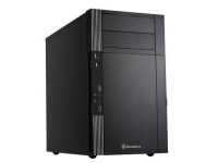 Silverstone Tek Micro-ATX Mini-DTX, Mini-ITX Mini Tower Plastic with Aluminum Accent Computer Cases PS07B (Black) Silverstone Tek Micro-ATX Mini-DTX, Mini-ITX Mini Tower Plastic with Aluminum Accent Computer Cases PS07B (Black)