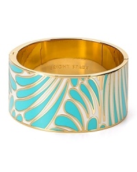Cool and classic at once, this enameled bracelet from kate spade new york is destined to be the star of your bangle stack. Cool and classic at once, this enameled bracelet from kate spade new york is destined to be the star of your bangle stack.