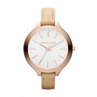 Michael Kors Runway Slim Rose Vachetta Women's Watch - MK2284 Michael Kors Runway Slim Rose Vachetta Women's Watch - MK2284