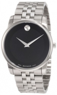 Movado Men's 0606504 Museum Stainless Steel Black Museum Dial Bracelet Watch Movado Men's 0606504 Museum Stainless Steel Black Museum Dial Bracelet Watch